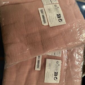 Soft Pink Textured Fabric